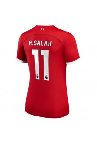 Liverpool Mohamed Salah #11 Fotballdrakt Hjemme Klær Dame 2023-24 Korte ermer